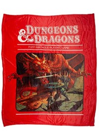 Jeté en Molleton Dungeon & Dragons - Original Cover